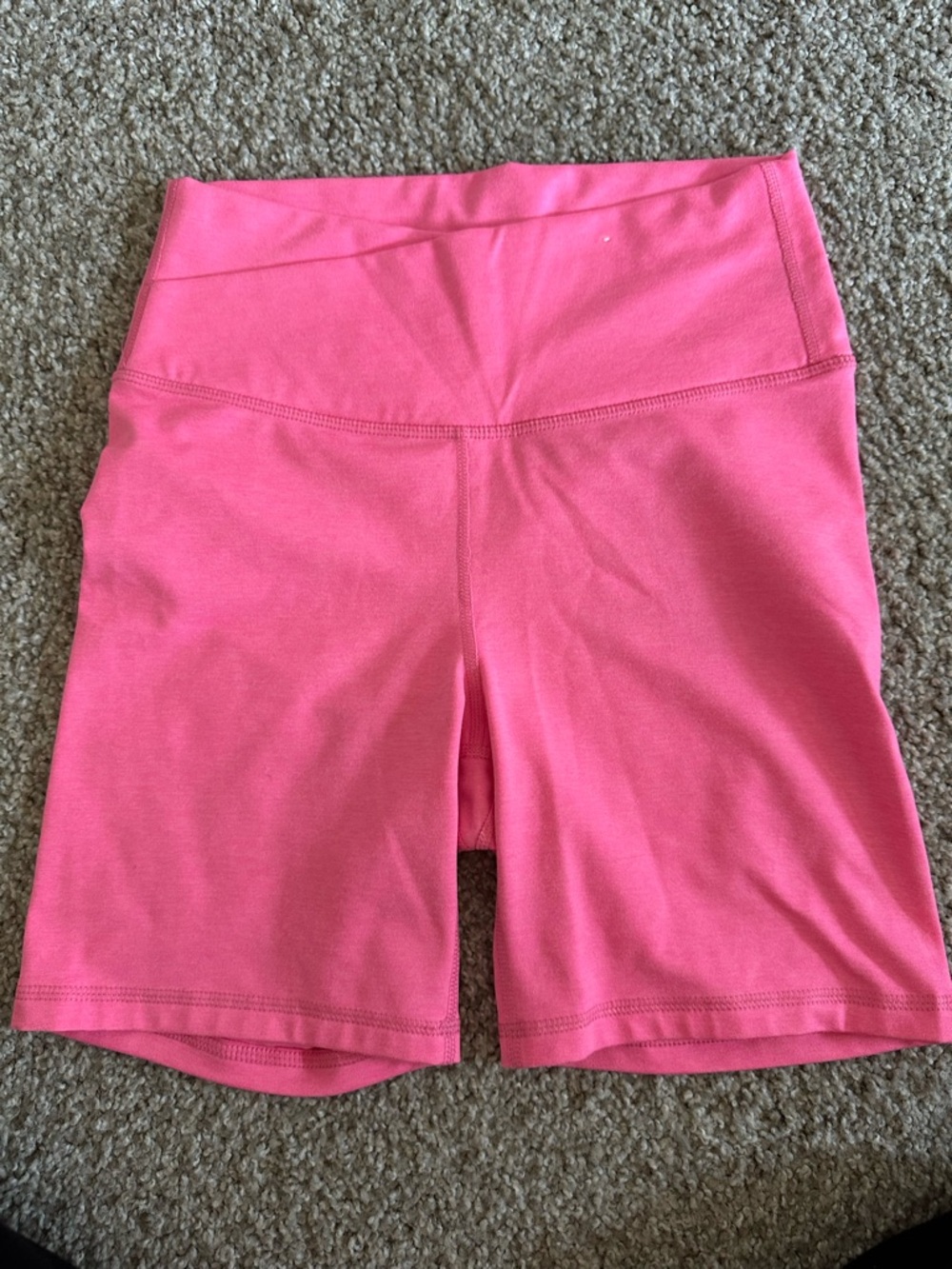 Old Navy Hot Pink High-Waist Bike Shorts small
